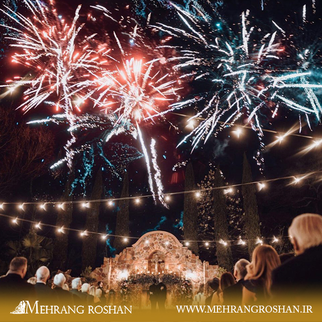 خدمات آتش بازی در تشریفات مجالس