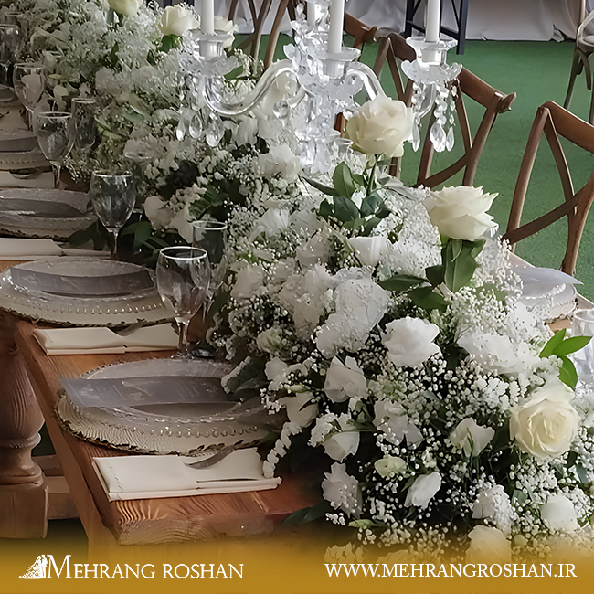 خدمات گل آرایی در تشریفات مجالس