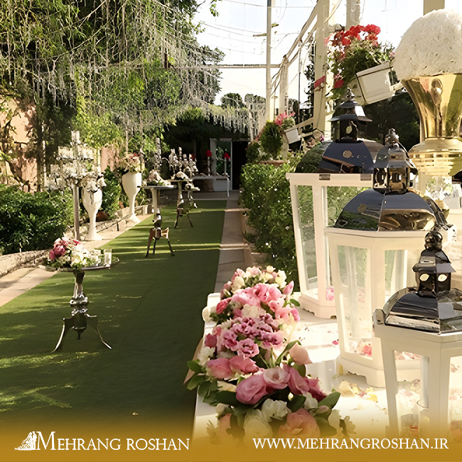 تشریفات لاکچری در تالار قصر شباهنگ